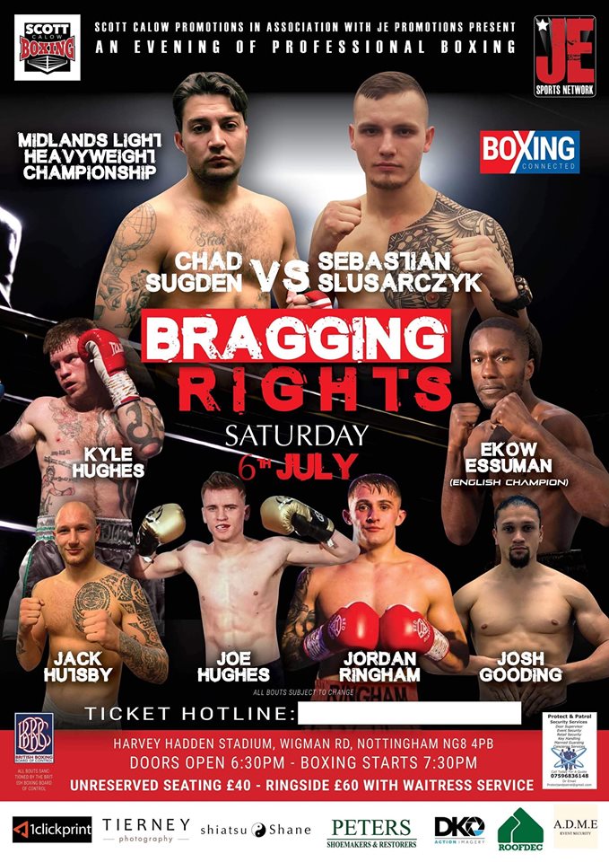 Full line up announced for BRAGGING RIGHTS
